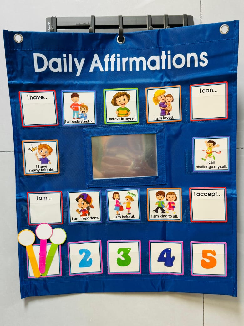 Daily Affirmations Pocket Chart