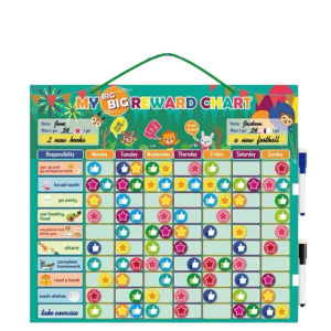 My Big Big Reward Chart – Magnetic Responsibility Board