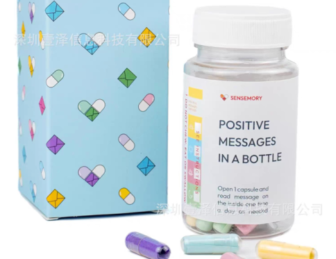 Message in a Bottle – Positive Notes Set